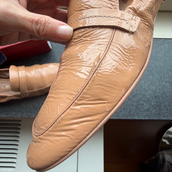 Ferragamo Beige Loaffers - Picture 3 of 6